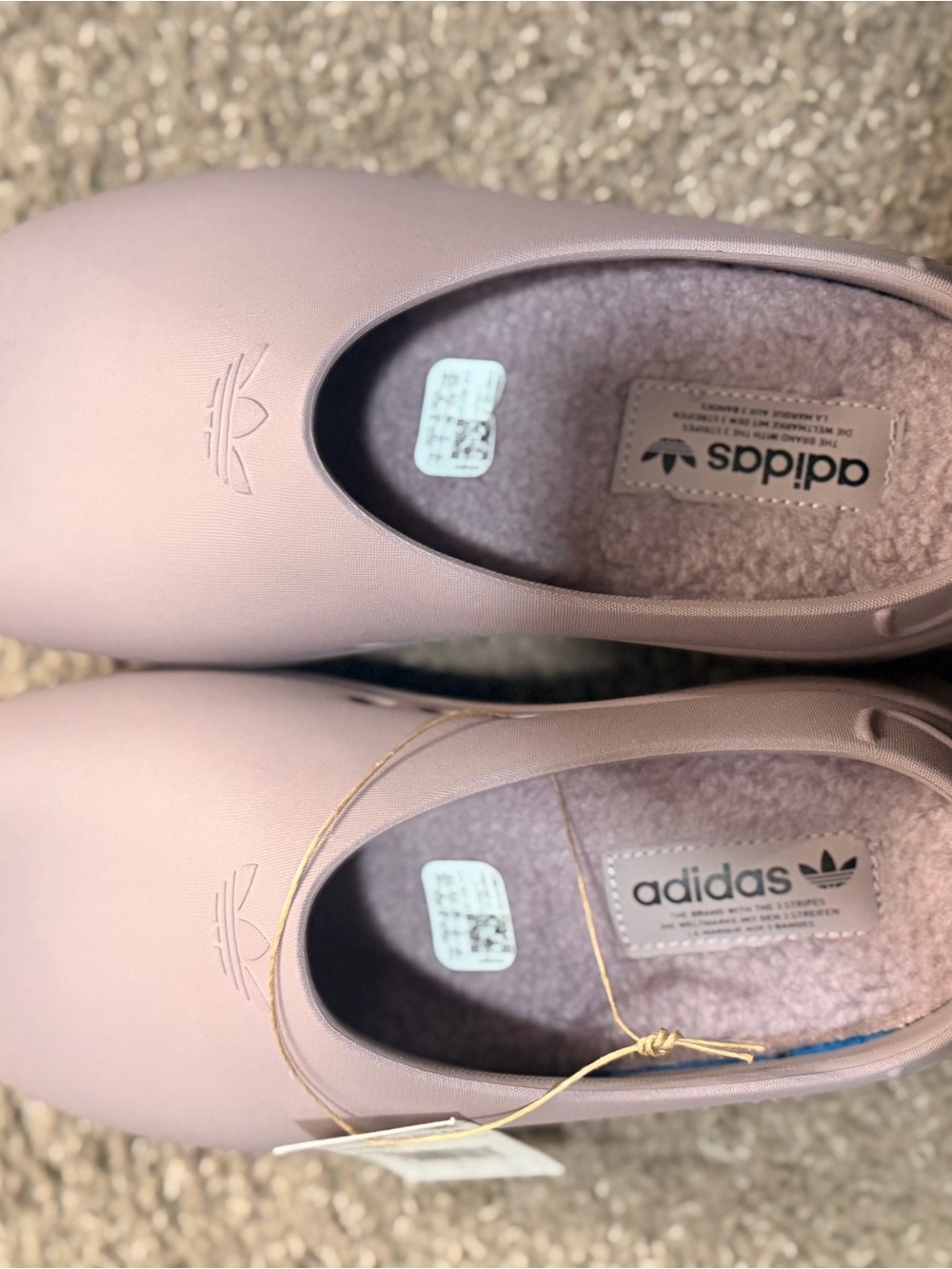 Adidas Women’s Lilac Slip-On Platform Clog NWT - Picture 4 of 5